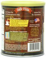 Caffe D'Vita Amaretto Instant Cappuccino, 16-Ounce Canisters (Pack of 6) N45