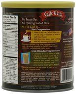 Caffe D'Vita Amaretto Instant Cappuccino, 16-Ounce Canisters (Pack of 6) N57