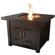 Fanala Outdoor Fire Pit Table Patio Deck Backyard Heater Fireplace Propane LP Furniture