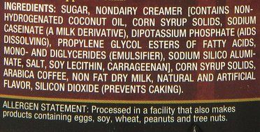 Caffe D'Vita Amaretto Instant Cappuccino, 16-Ounce Canisters (Pack of 6) N58