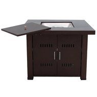 Fanala Outdoor Fire Pit Table Patio Deck Backyard Heater Fireplace Propane LP Furniture N2