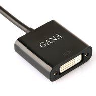 GANA Mini DisplayPort (DP) Male To Female Adapter Cable (Mini DP to HDMI 10ft Black) N8