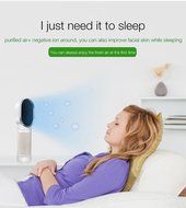 Air Purifier Allergies Remover True HEPA Anion Activated Carbon Filter and Odor Reduction N5