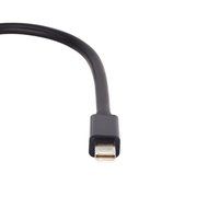 GANA Mini DisplayPort (DP) Male To Female Adapter Cable (Mini DP to HDMI 10ft Black) N9