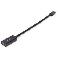 GANA Mini DisplayPort (DP) Male To Female Adapter Cable (Mini DP to HDMI 10ft Black) N10