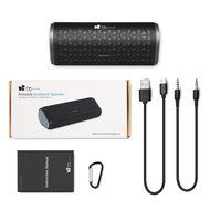 EC Technology 6W Bluetooth Speaker, up to 10 Hours Playtime for Smartphones, PC - Black N2