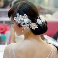 KAKA(TM) Bridal Wedding Elegant Tiara Bling Rhinestone Crowns N5