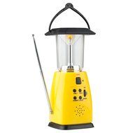iRonsnow IS-039 Solar Hand Crank Emergency LED Camping Hiking Lantern Flashlight with FM Radio &amp; Siren, 500mAh...