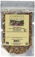 1 X Wild Cherry Bark Cut &amp; Sifted Organic - Prunus serotina, 4 Oz,(Starwest Botanicals)