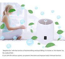 RIGOGLIOSO Desktop Air Purifier, Air Ionizer ,Portable Air Purifier, True HEPA Air Cleaner Remove Cigarette Smoke... N2