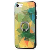 Badalink iPhone 7 Case (4.7&quot;) 360 Degree Rotating Ring Holder Kickstand Shockproof Soft TPU Rubber Bumper Frame... N6