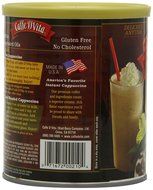 Caffe D'Vita Sugar Free French Vanilla Cappuccino Mix, 8.5-Ounce Canisters (Pack of 6) N8