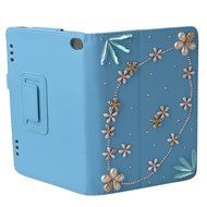 Spritech(TM) Luxury Bling Rhinestone Design Elegant Flower Decor Smart-shell Stand Cover for Amazon Kindle Fire... N8