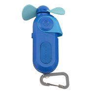 O2COOL Sport Carabiner Misting Fan, Blue