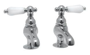 Elizabethan Classics ECBF02CP Basin Faucet, Chrome by Elizabethan Classics