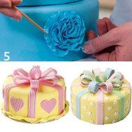 Bihood Fondant Ribbon Cutter Fondant Cutters Fondant Letter Cutters Fondant Cutters and Molds Fondant Cutters... N8