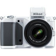 Nikon 1 V2 14.2 MP HD Digital Camera with 10-30mm VR 1 NIKKOR Lens (Black)