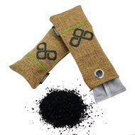 All Natural Bamboo Charcoal Bag Moisture Absorber Air Freshener and Closet Deodorizer Best for Home Bathroom Refrigerator... N2