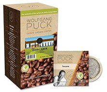 Wolfgang Puck Coffee Toscana Pods, 9.5 Gram Pods-18-Count (Pack of 3) N5