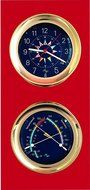 Blue Flag 5.85 Windlass Gift Set presented in a Leather Finish Felt Lined Gift Box with Clock and Comfort Meter N7