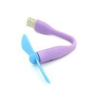 Travel Mini USB Fan For Computer Charging Treasure Purple N7