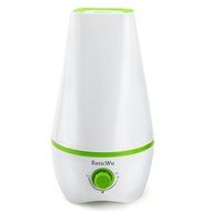 BasicWu Cool Mist Humidifier, Portable Aroma Diffuser, Small Air Humidifier Great for Personal Spaces, Office,... N3