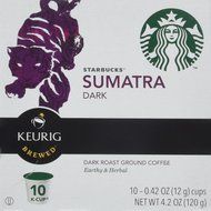 Starbucks Sumatra Dark Keurig K-Cups - 10 ct N3