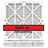 Glasfloss 18X24X1 Micro Allergen Electrostatic Air Filter MERV 8 MERV 10 (6 pack)