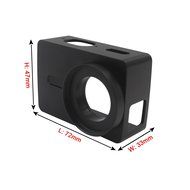 Yi 4K Action Camera Accessories, Kupton Xiaoyi 4K II Silicon Protective Cover+ Frame Mount Housing+ Head Strap... N2