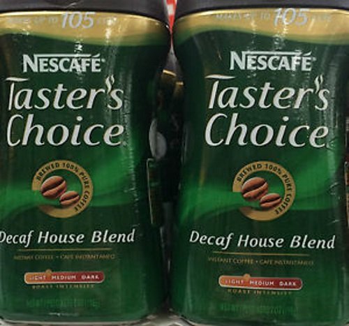 Nescafe Taster's Choice Decaf Instant Coffee - 10 oz jar(Pack of 2) N2