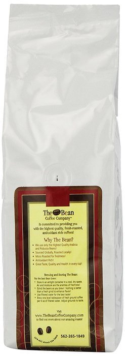 The Bean Coffee Company 50/50 French Roast, Ground, 16-Ounce Bags (Pack of 2)