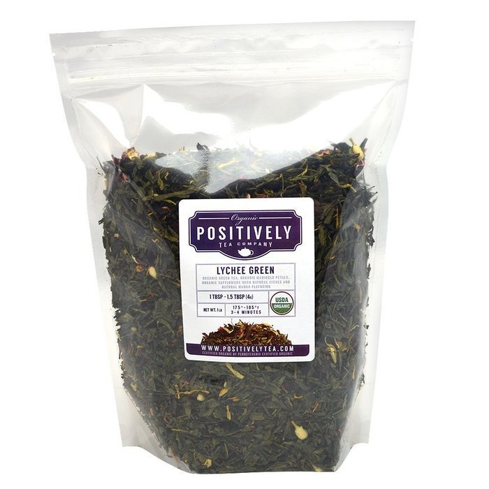 Organic Assam TGFOP Tea, Loose Leaf Bag, Positively Tea LLC (1 lb.) N100
