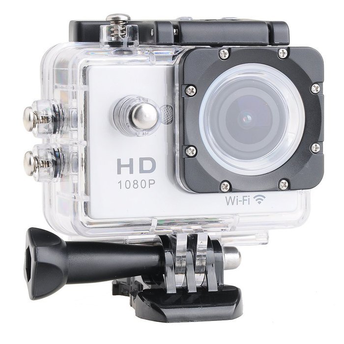 Progre&reg; WIFI Action Digital Camera 12MP Full HD 1080P 30FPS 2.0inch LCD Diving 30M Waterproof Sport DV N20