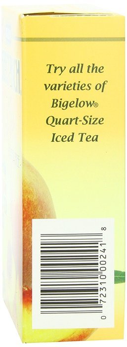 Bigelow Red Raspberry Iced Tea, 8-Count Boxes (Pack of 6) N7