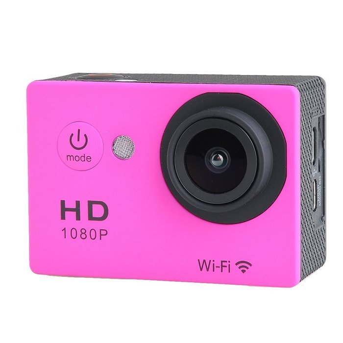Progre&reg; WIFI Action Digital Camera 12MP Full HD 1080P 30FPS 2.0inch LCD Diving 30M Waterproof Sport DV N25