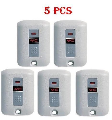 Multi-Code MCS307010 3070 1-channel Key Ring Gate & Garage Door Transmitter by Linear 5pc by Linear