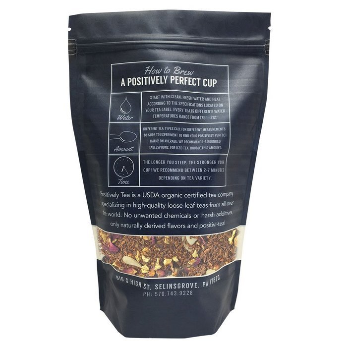Organic Assam TGFOP Tea, Loose Leaf Bag, Positively Tea LLC (1 lb.) N113
