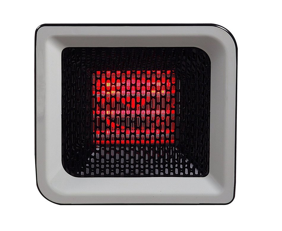 Redcore 15306RC R1 Infrared Heater, 1000-Square Feet, Silver N4