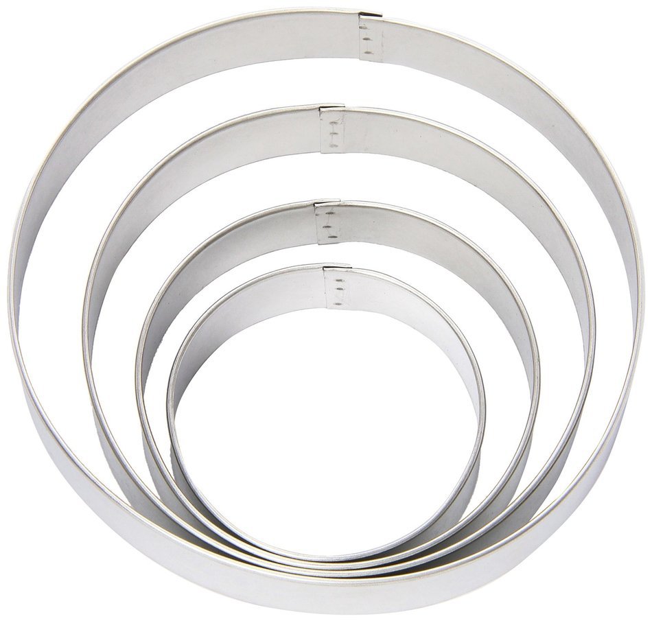 Wilton 2308-0914 Nesting Circles Cookie Cutters, Set of 4