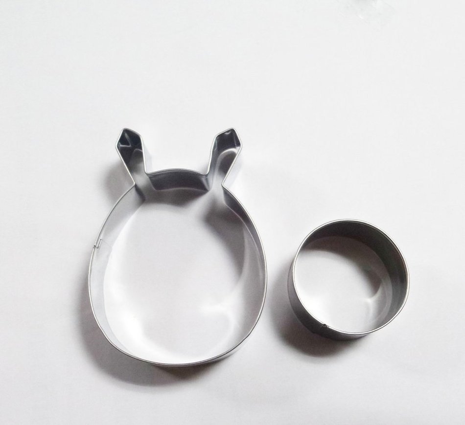 Wocuz Cute Totoro Cookie Cutter Stainless Steel Fondant Cutter N4
