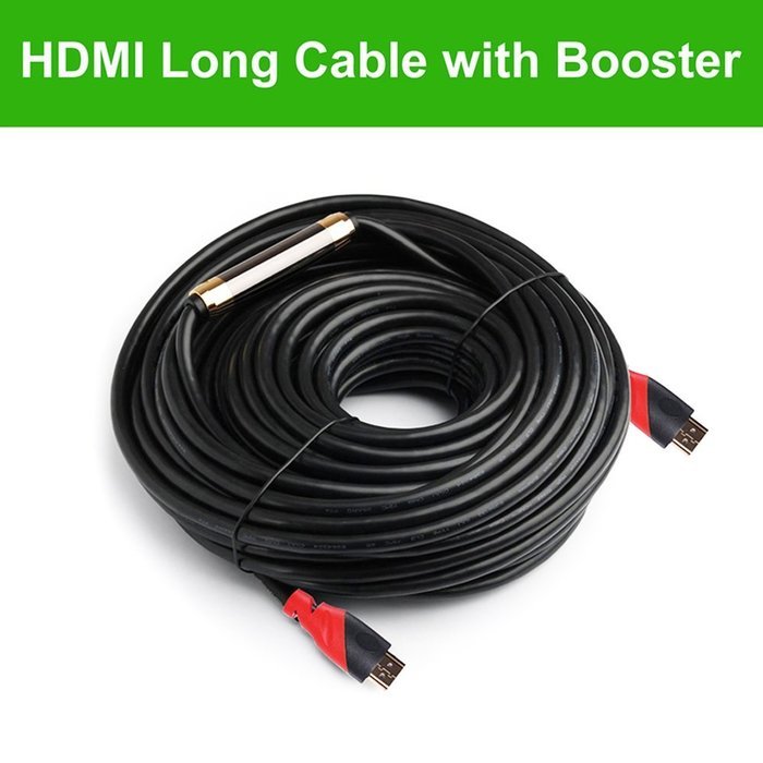 Million High HDMI Cable (100 ft) Built-in Signal Booster Supports 3D & Audio Return Channel - Full HD [Latest...