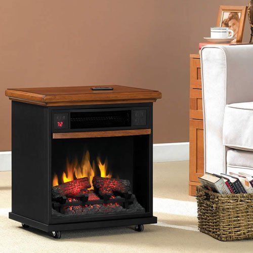 Duraflame Infrared Rolling Mantel in Premium Oak N2