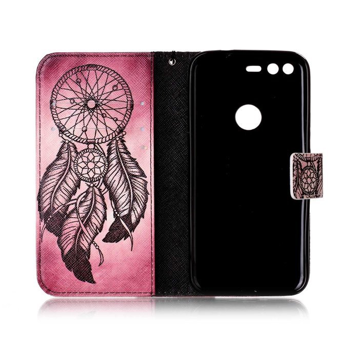 Google Pixel XL Case,Google Pixel XL Wallet Case PU Leather Flip Case Stand Cover Case with Card Slot Holder and... N11