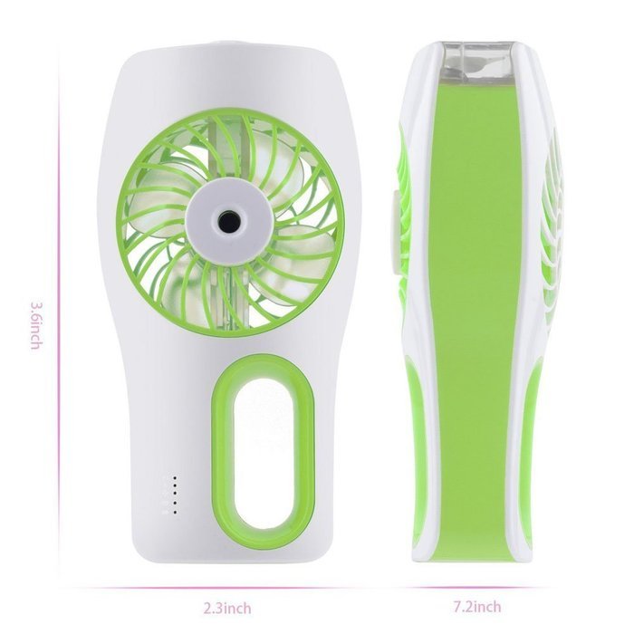 Personal Mini Fan,BeMall Misting Handheld Portalbe Fan USB Cooling Humidifier for Home ,Outdoor,Office N11