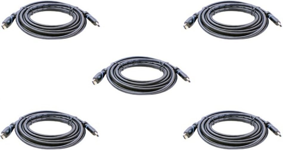 C&E High Speed HDMI Cable 80 Feet, Built-in Signal Booster Supports 3D and Audio Return Channel Full HD, CNE619347
