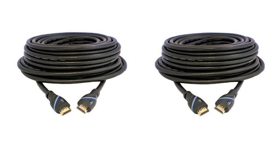 C&E High Speed HDMI Cable 80 Feet, Built-in Signal Booster Supports 3D and Audio Return Channel Full HD, CNE619347 N2