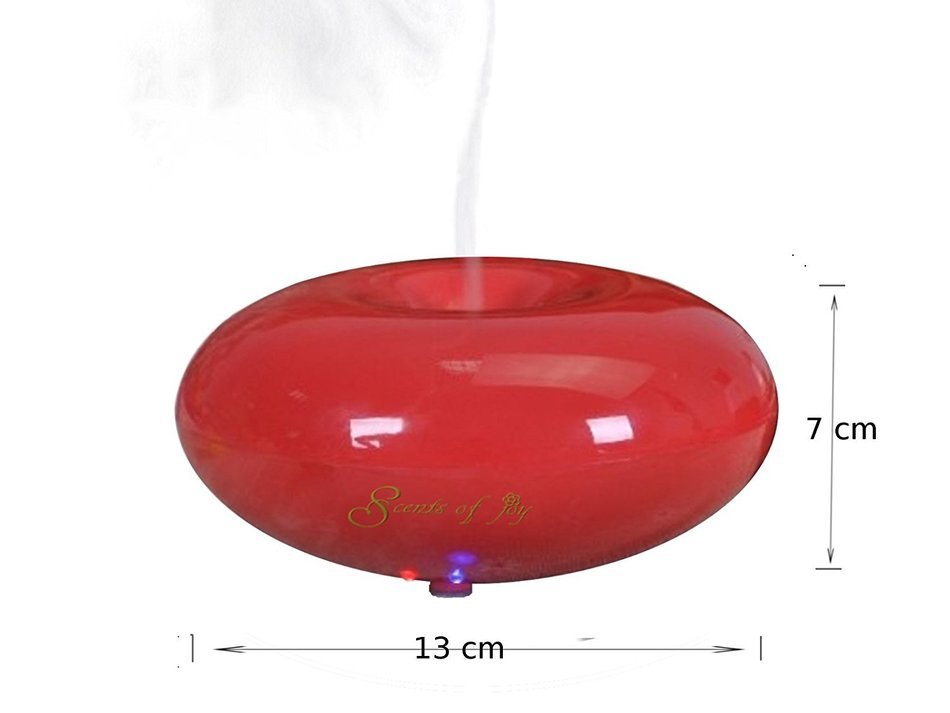 SoJ Ultrasonic Aromatherapy Diffuser (White), Elegant and Simple, Cool Mist Humidifier, Essential Oil Fragrance... N11