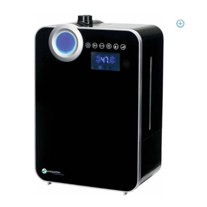 PureGuardian 120-Hour Elite Ultrasonic Warm and Cool Mist Humidifier with Digital Smart Mist Sensor, 2 Gallons