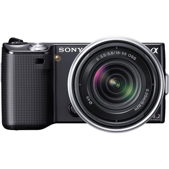 Sony Alpha NEX NEX5K/S Digital Camera with Interchangeable Lens (Silver) N3