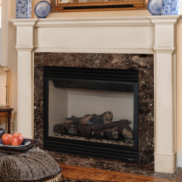 Pearl Mantels Richmond Wood Fireplace Mantel Surround N3